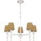 Quoizel Flannery Chandelier 5 Lights Antique White FLA5026AWH - alternate 4